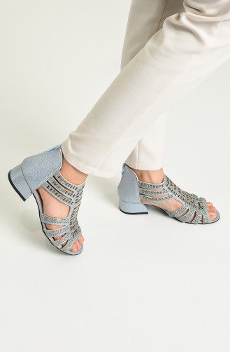 Chaussures a Talons Bleu 5-10-01