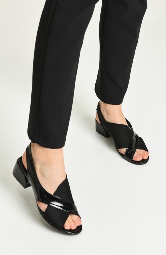 Chaussures a Talons Noir 5-12-01