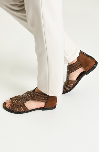 Tobacco Brown Summer Sandals 05-06