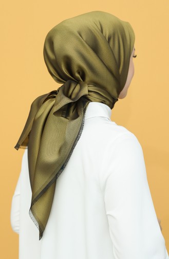 Oil Green Scarf 15262-03