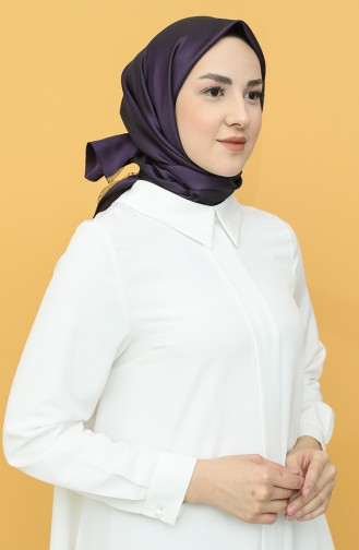 Dark Purple Hoofddoek 15262-12