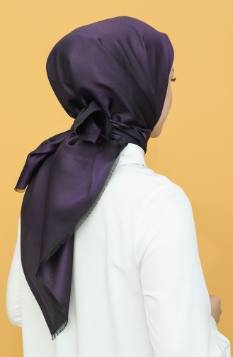 Dark Purple Hoofddoek 15262-12