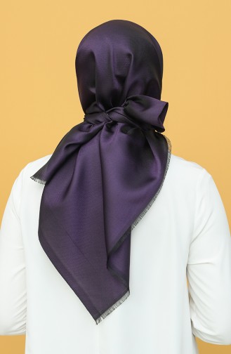 Dark Purple Hoofddoek 15262-12