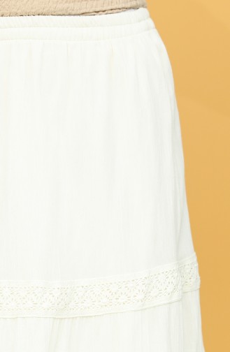 Cream Skirt 43002-03