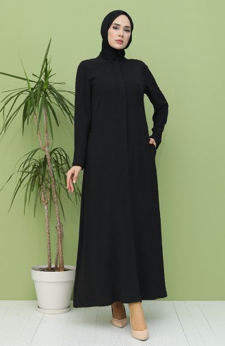 Black Abaya 1022-01