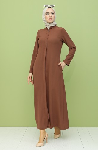 Brown Abaya 1022-04