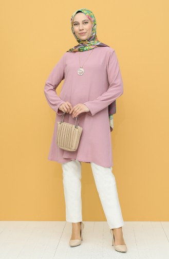 Kolyeli Tunik 2024-06 Pembe