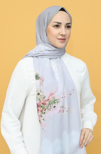 Silver Gray Shawl 90789-11