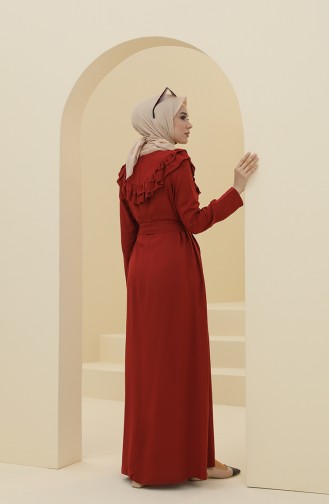 Robe Hijab Bordeaux 8318-03