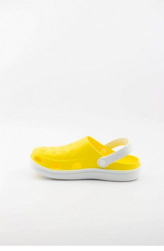 Yellow Children`s Shoes 2669.MM SARI-BEYAZ