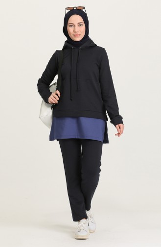 Navy Blue Tracksuit 3271-08