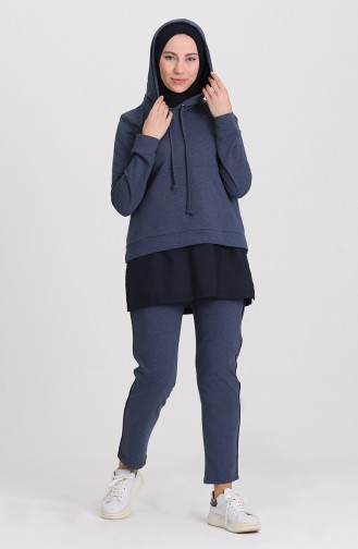 Navy Blue Tracksuit 3271-10