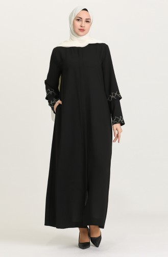 Black Abaya 9002-01