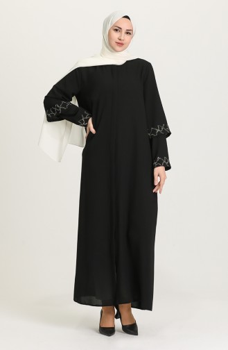 Black Abaya 9002-01
