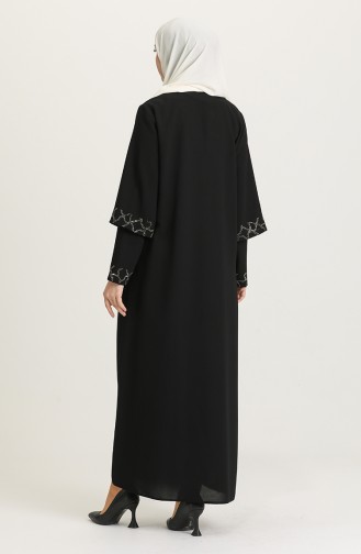 Black Abaya 9002-01