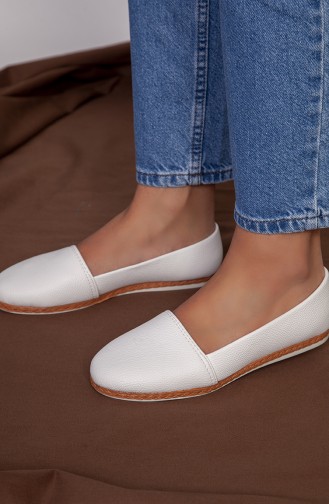 White Casual Shoes 301-06