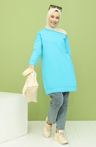 Turquoise Sweatshirt 1585-03