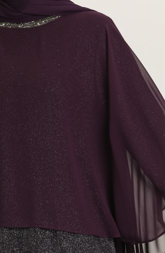 Habillé Hijab Pourpre 4266-03