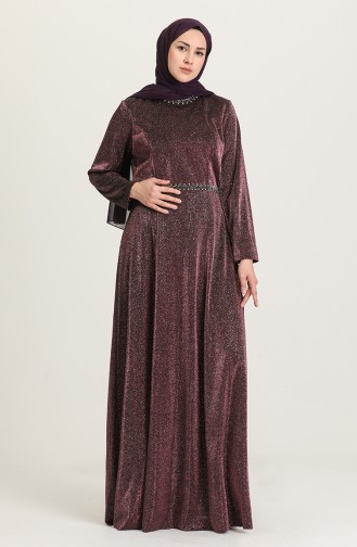 Habillé Hijab Plum 4272-03