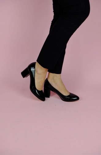 Black High-Heel Shoes 20210-01