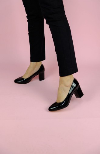 Black High-Heel Shoes 20210-01