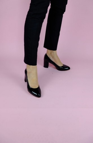 Black High-Heel Shoes 20210-01