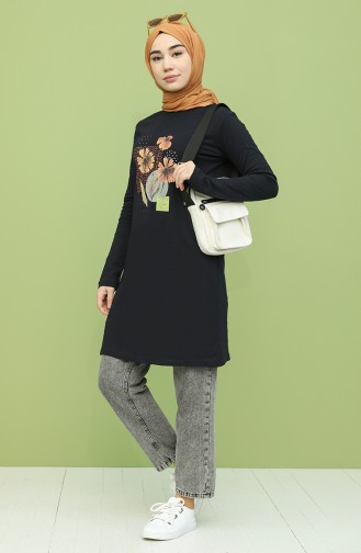 Navy Blue Tunics 6034-02