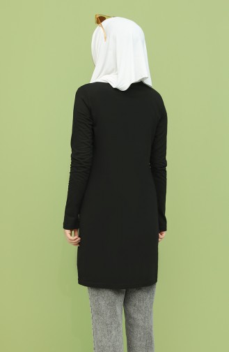 Tunique Imprimée 6036-01 Noir 6036-01