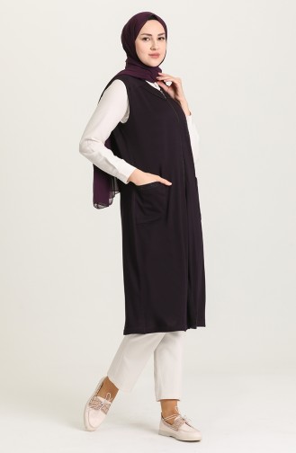 Purple Gilet 0501-04