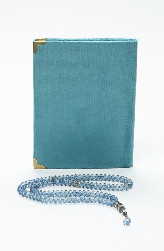 Oil Blue Rosary 4001-07