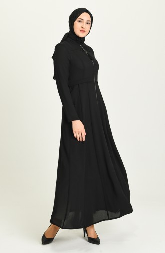 Schwarz Abayas 0224-06