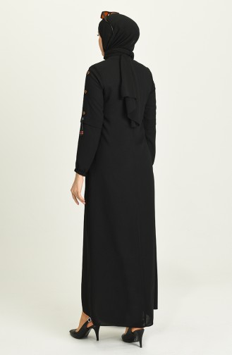 Abayas Noir 7007-01
