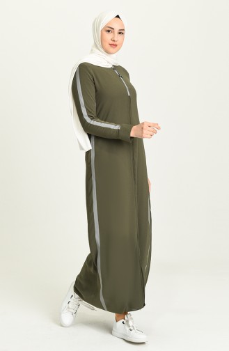 Khaki Abayas 7021-05