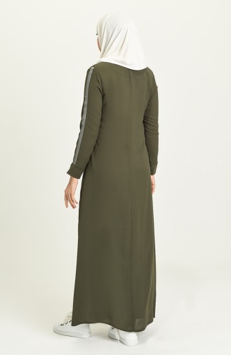 Khaki Abayas 7021-05