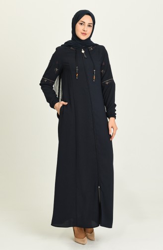 Abayas Bleu Marine 7030-05