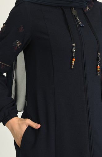 Dunkelblau Abayas 7030-05