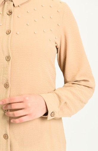 Camel Overhemdblouse 1242-04