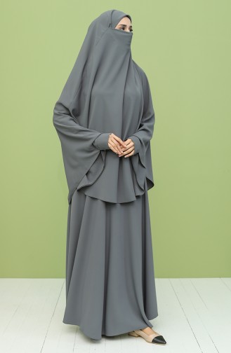 Gray Burqa 0001-05