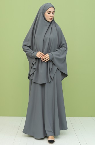 Gray Burqa 0001-05