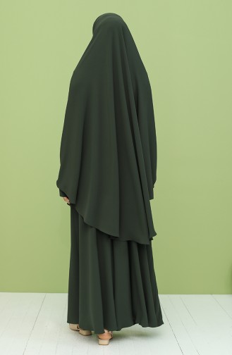 Khaki Burqa 0001-02