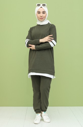 Garnili Eşofman Takım 2363-03 Haki