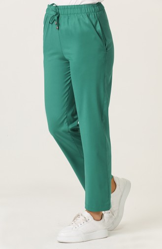 Pantalon Vert Foncé 0185-05
