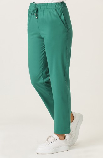 Elastic Skinny Pants 0185-05 Dark Green 0185-05