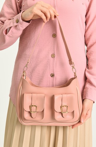 Light Pink Shoulder Bags 10-12