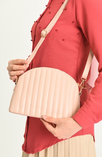 Light Pink Shoulder Bags 18-12