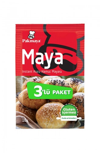 Pakmaya Instant Maya 3 Lü 30 Gr