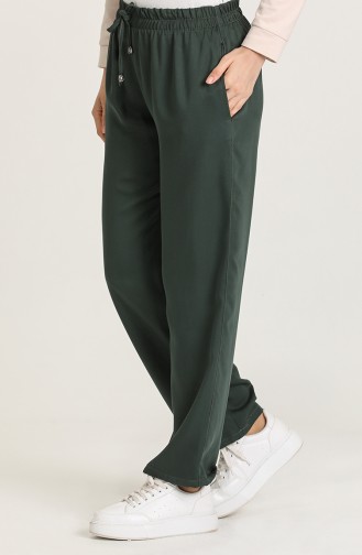 Pantalon Vert emeraude 0190-10