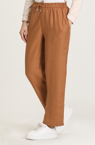 Light Tobacco Brown Broek 0190-15