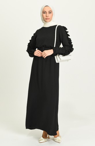 Robe Hijab Noir 0617-02