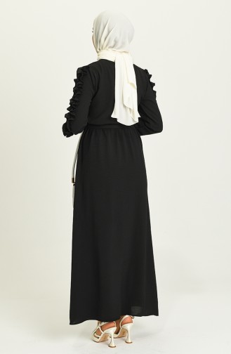 Robe Hijab Noir 0617-02